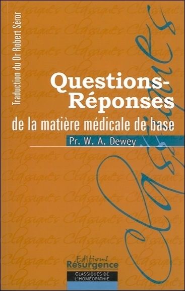 QUESTIONS-REPONSES DE LA MATIERE MEDICALE