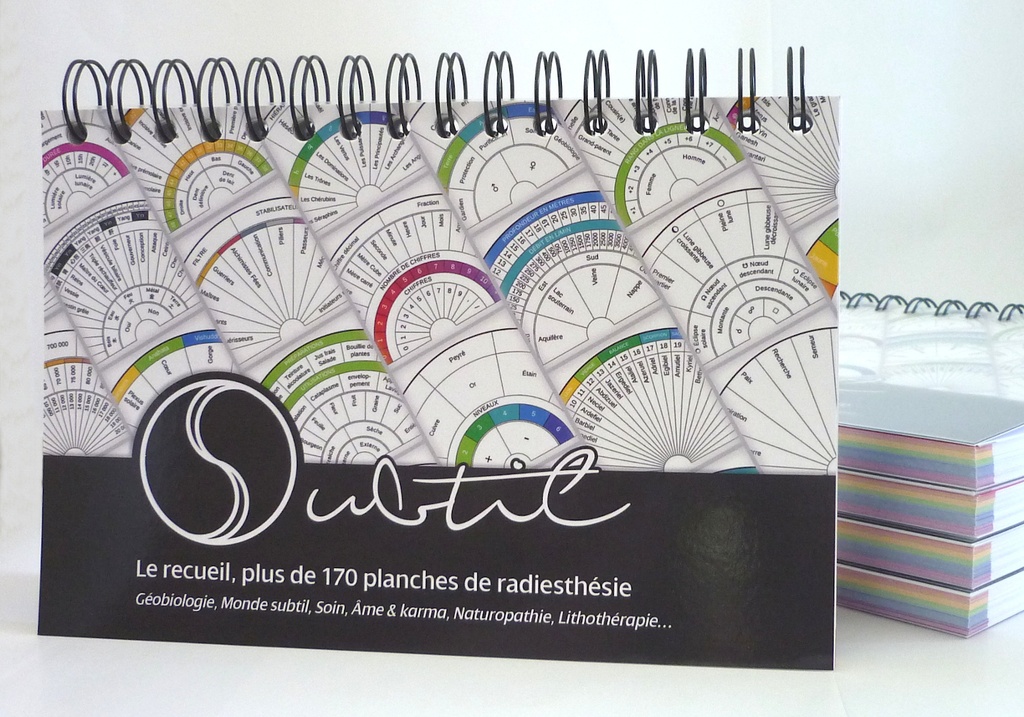 Le recueil, plus de 170 planches de radiesthésie