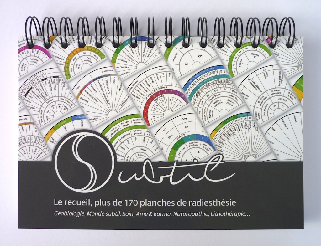 Le recueil, plus de 170 planches de radiesthésie