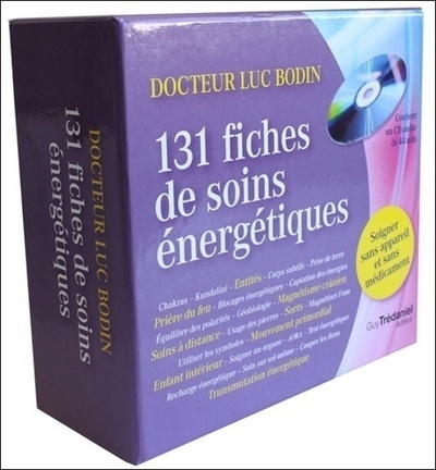 131 fiches de soins énergétiques (CD)