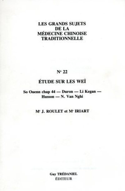 Etude sur les wei n 22