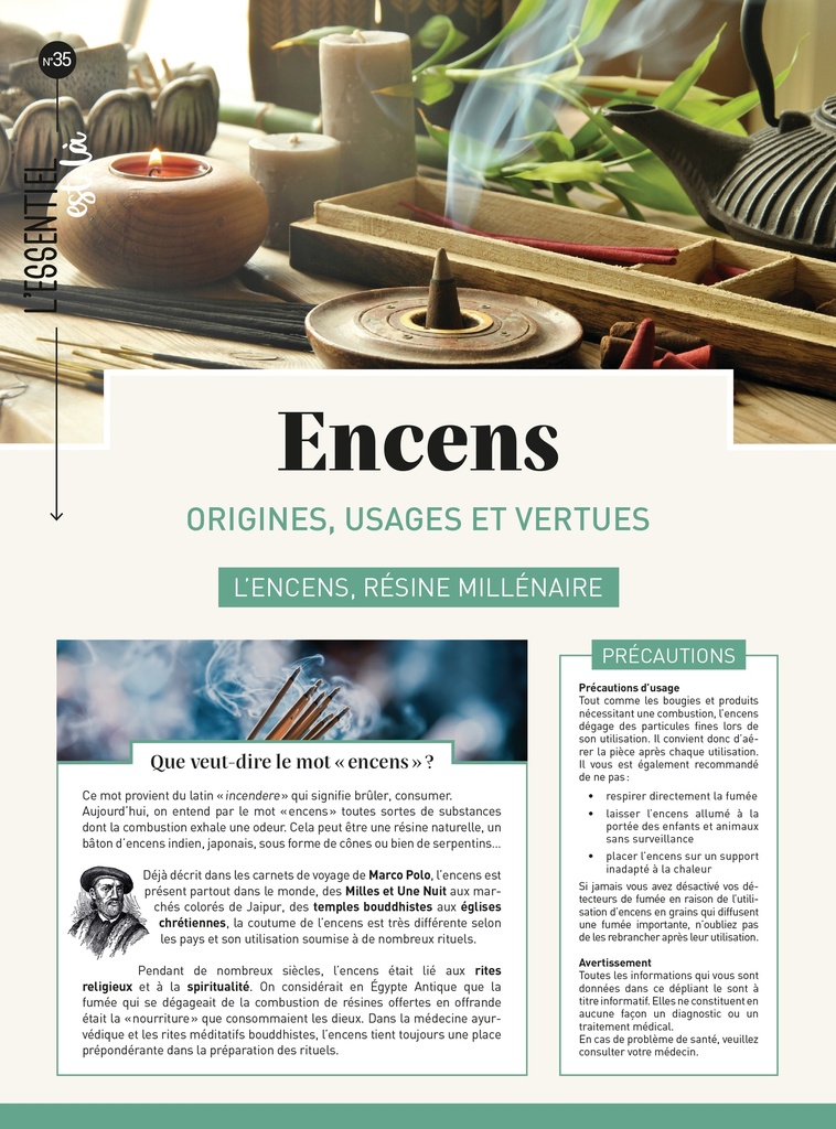 Encens : origines, usages et vertus