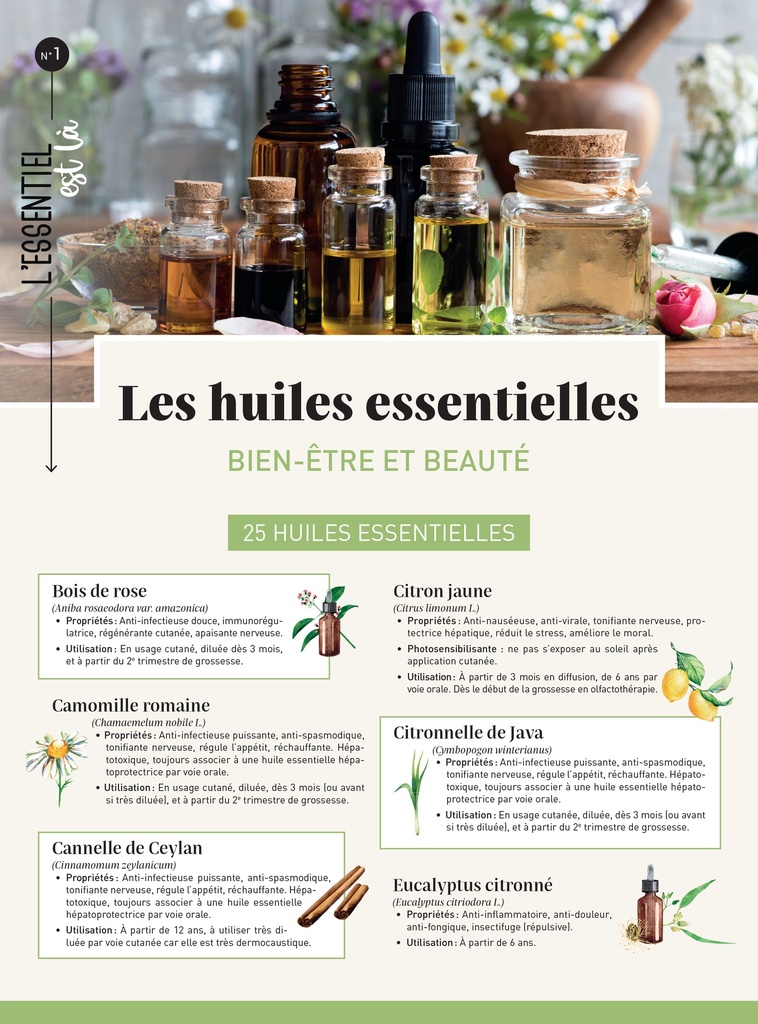 Les huiles essentielles