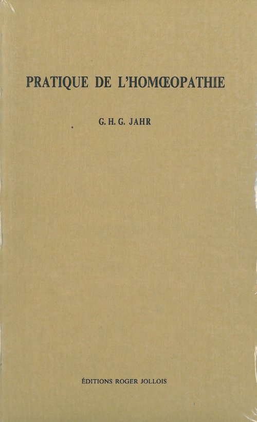Pratique de l'homéopathie