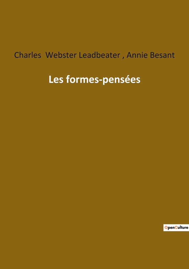 Les formes-pensées