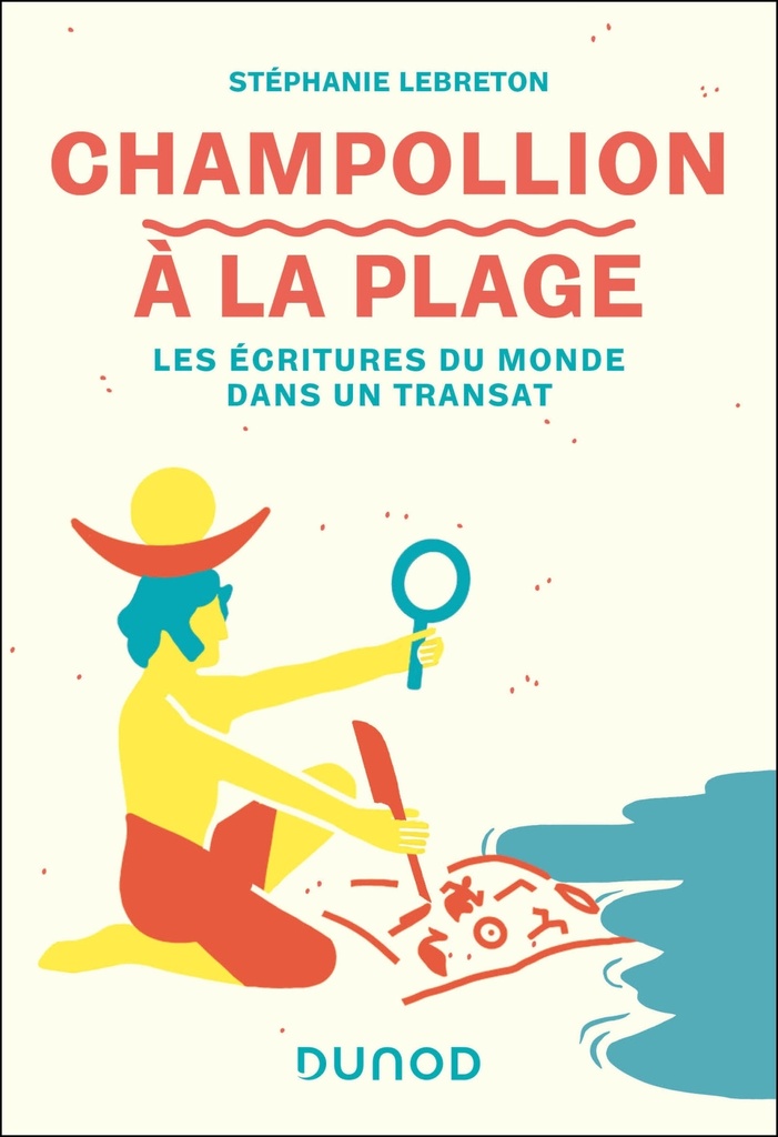 Champollion à la plage