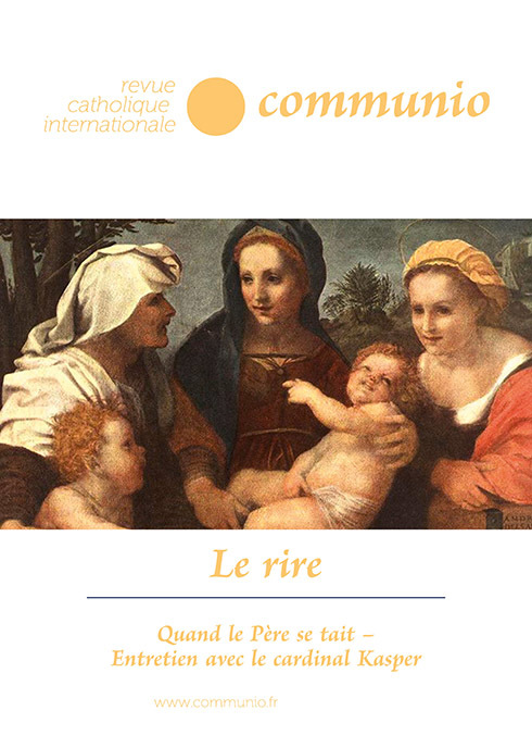 Le rire no 394 revue Communio
