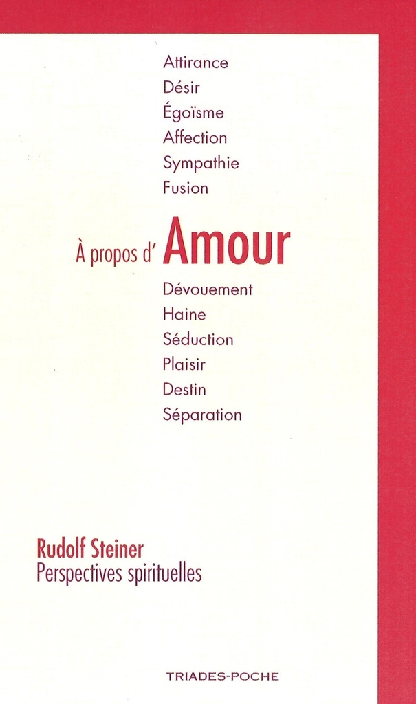 À propos d'Amour
