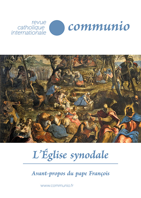 L'église synodale, Revue Communio no 47-3/4