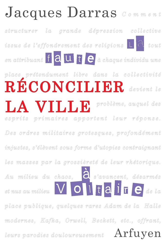 [9782845902480] RECONCILIER LA VILLE