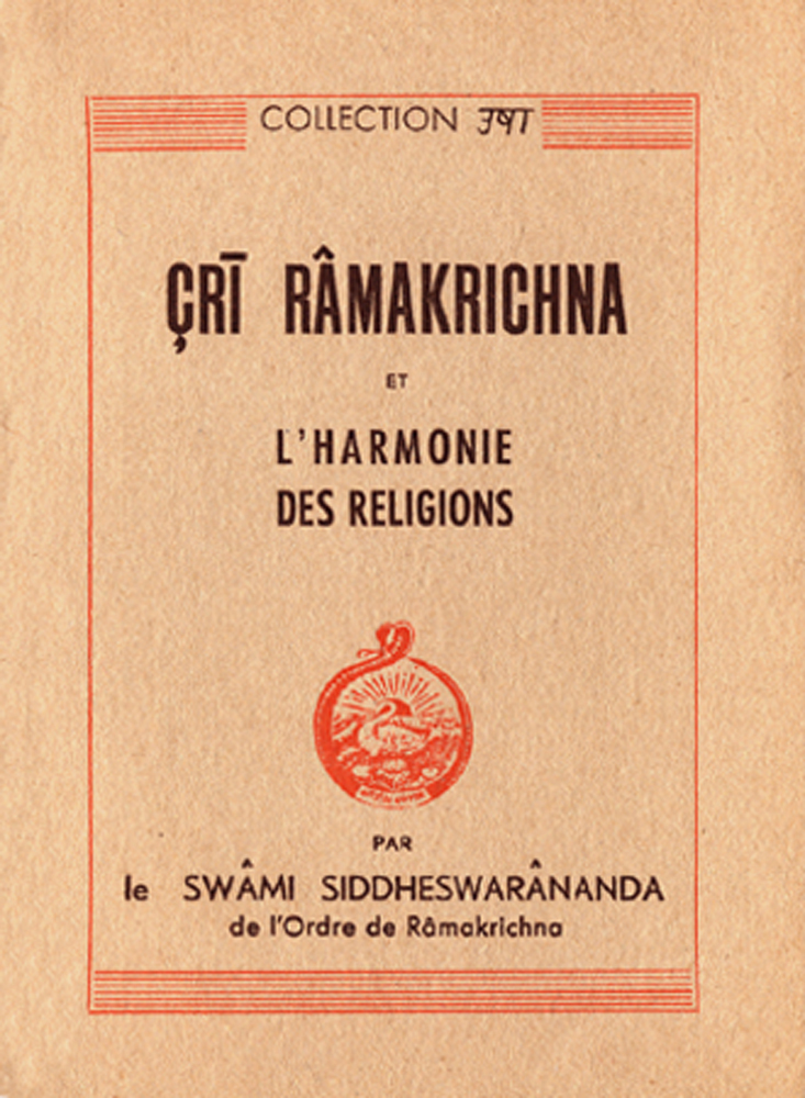 Cri Ramakrishna et l'harmonie des religions