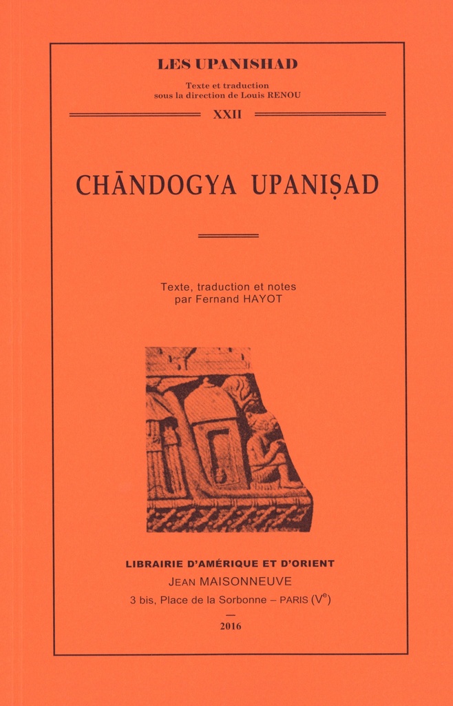[9782720011023] Chândogya Upanishad