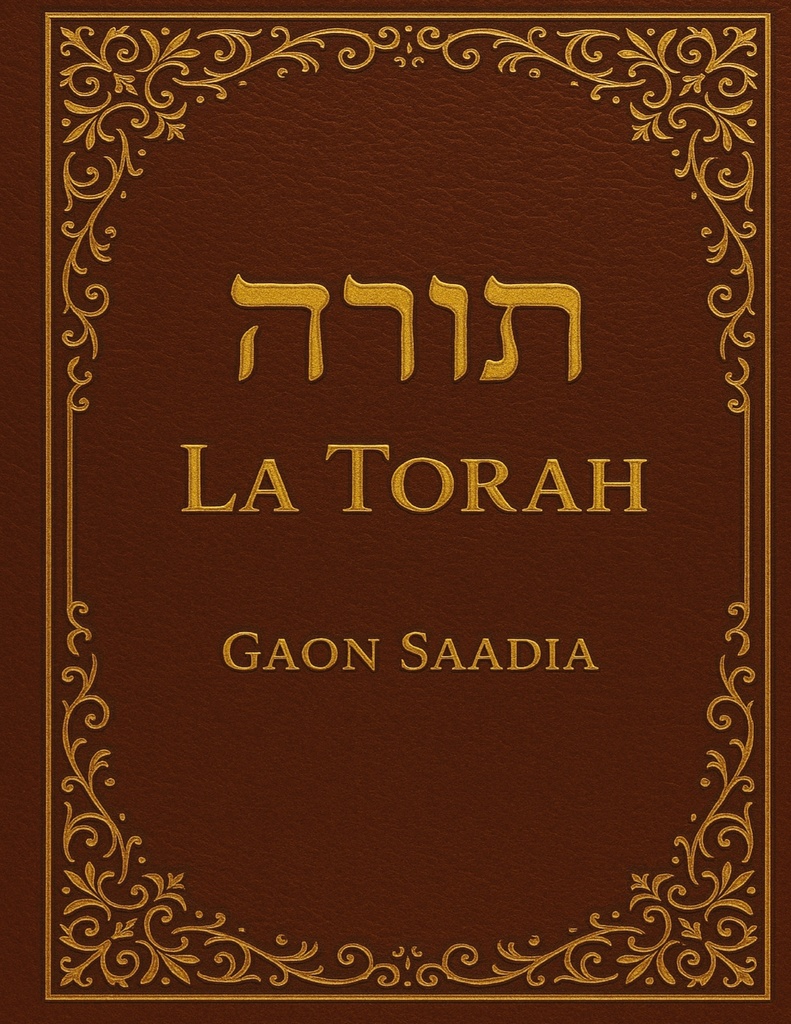 La Torah relue, revue et corrigée, par le rabbin Saadia Gaon (892-942)