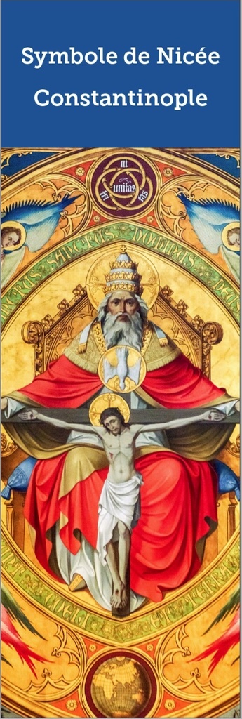 Lot de 10 - Signet Credo : Symbole de Nicée Constantinople