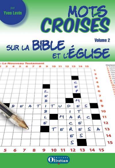 Mots croisés sur la Bible et l'Église