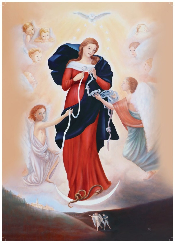 [9782491255909] Lot de 10 affiches A4 - Marie qui défait les noeuds