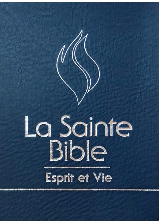 La Sainte bible Esprit et Vie EDITION NUIT PU BLEU (disponible jusqu'à épuisement des stocks)