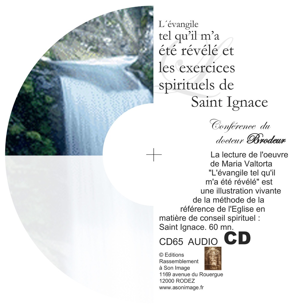 [0642968544051] L'évangile tel...et les exercices spirituels de St ignace - CD enseignement audio - CD65