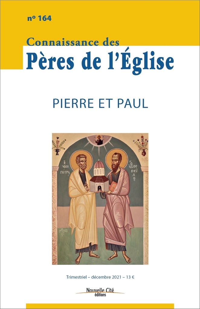 [9782375822678] Connaissance des Pères de l'Église n°164