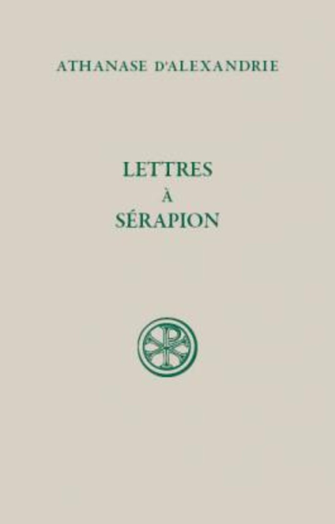 SC 15 LETTRES À SÉRAPION