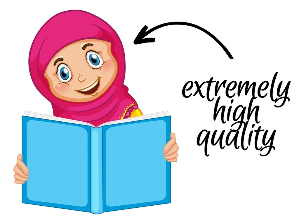 Autocollants islamiques pour filles 20 feuilles