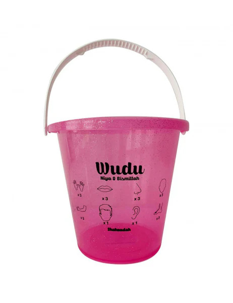 SEAU DE WUDU  ROSE