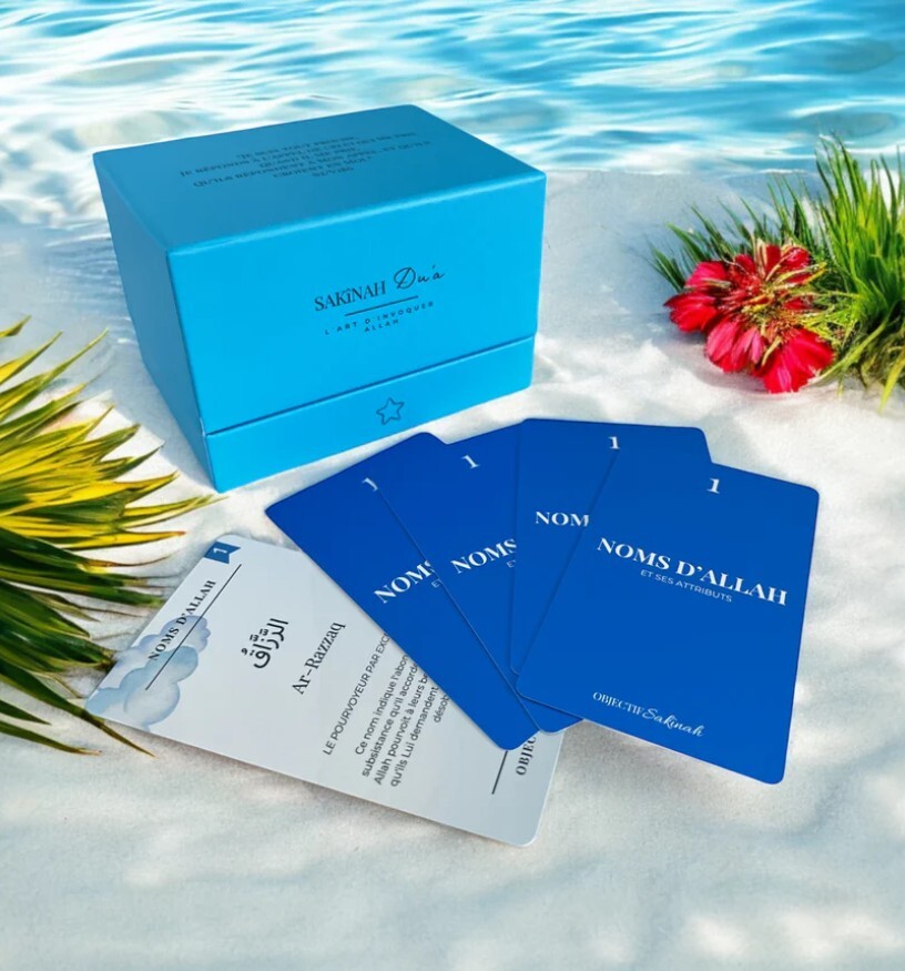 Sakîna dua (cartes d'invocation)