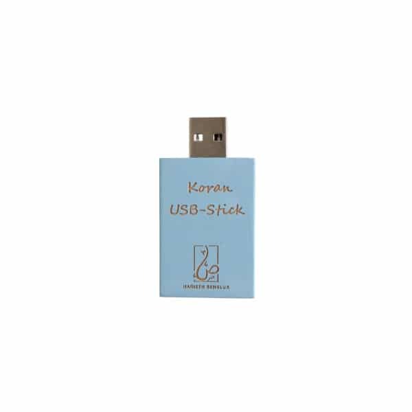 QURAN CLé USB  RECTANGLE TURQ