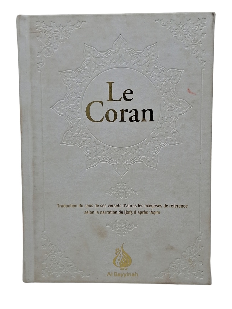 LE CORAN  BLANC DORE TRADUCT