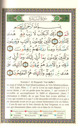 Coran Al Tajwid Arabe Français Phonétique avec QR Codes