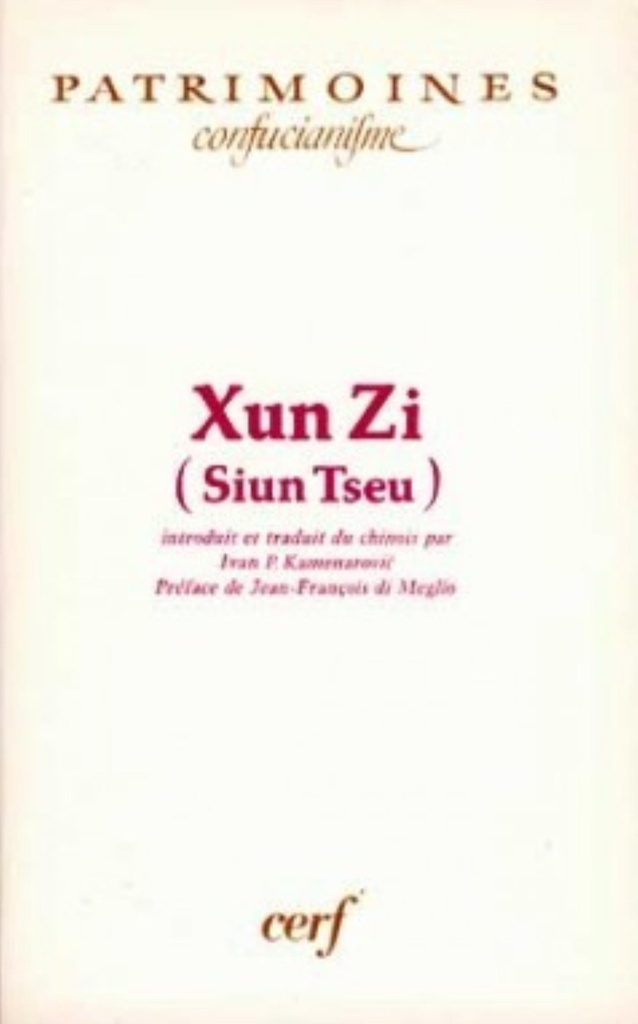 [9782204027946] Xun Zi