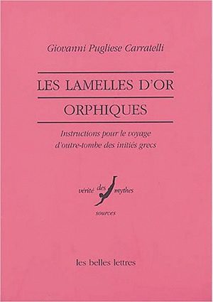 Les Lamelles d'or orphiques