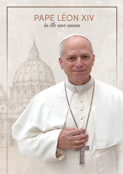 Image avec prière Pape Léon XIV (par 25)