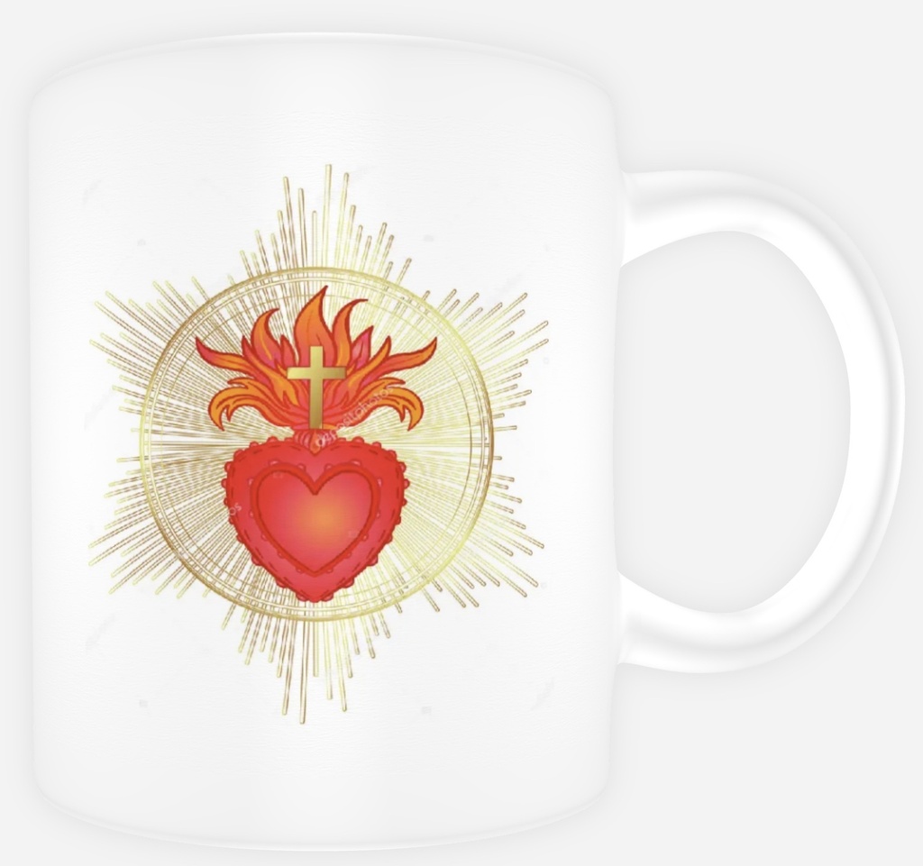 Mug Sacré Coeur « Aimer, c’est… »