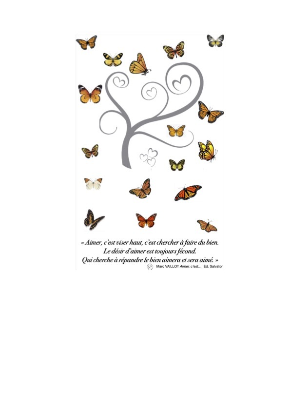 Carnet A6 Papillons Automne Arbre