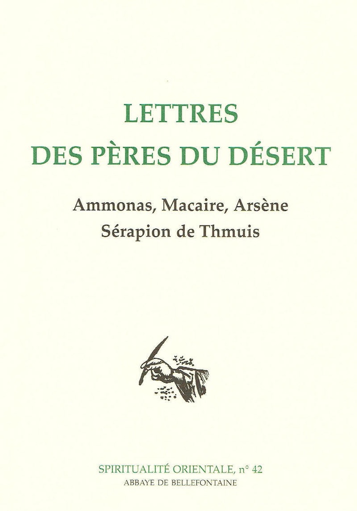 LETTRES DES PERES DU DESERT