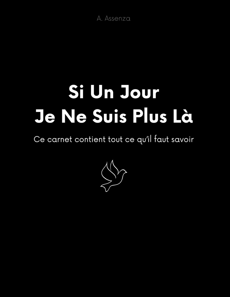 [9782322654383] Si un jour je ne suis plus là