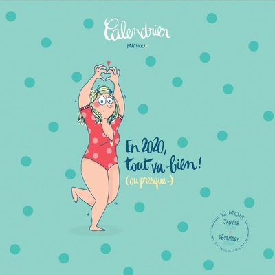 Calendrier mural Mathou 2020