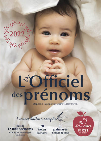 L'officiel des prénoms 2022