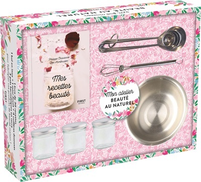 [9782412049242] Coffret Beauté au naturel - faire ses cosmétiques maison