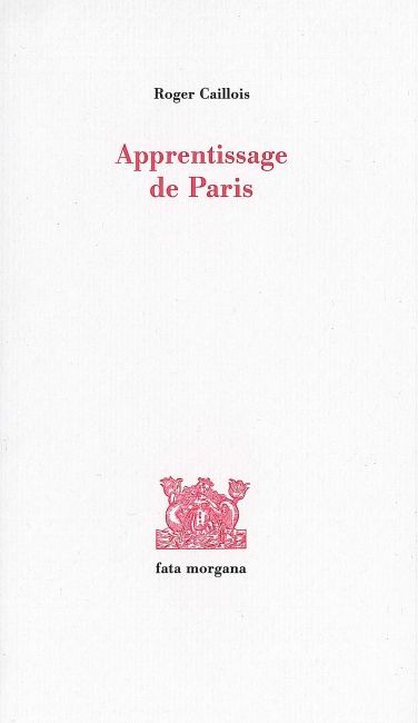 Apprentissage de Paris