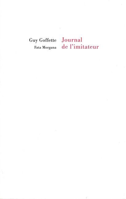 Le journal de l’imitateur