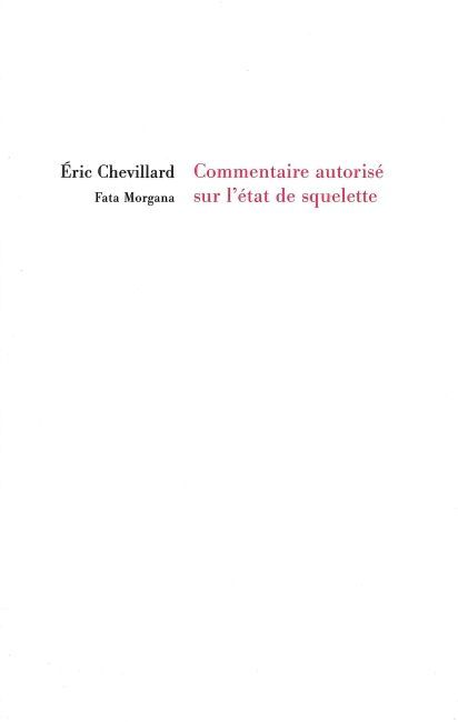 Commentaire autorisé sur l’état de squelette