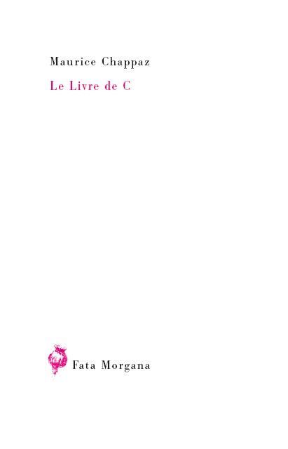 Le livre de C
