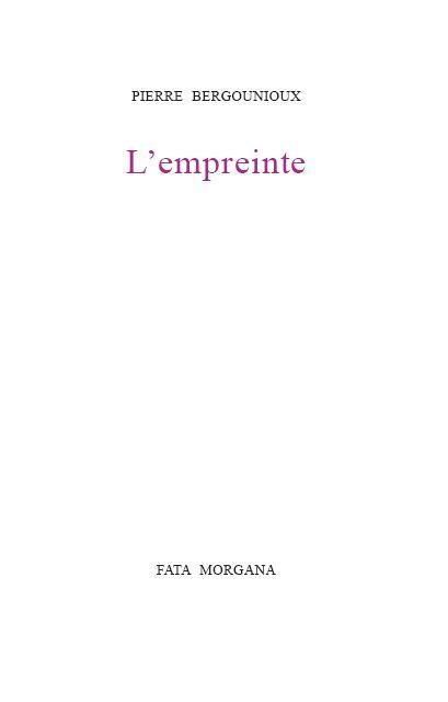 L’empreinte