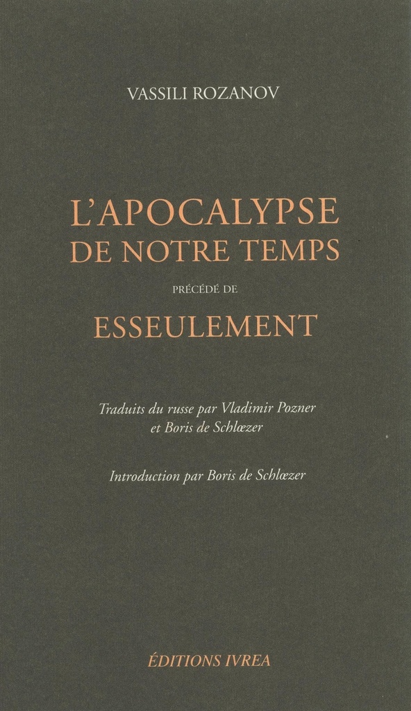 L' Apocalypse de notre temps