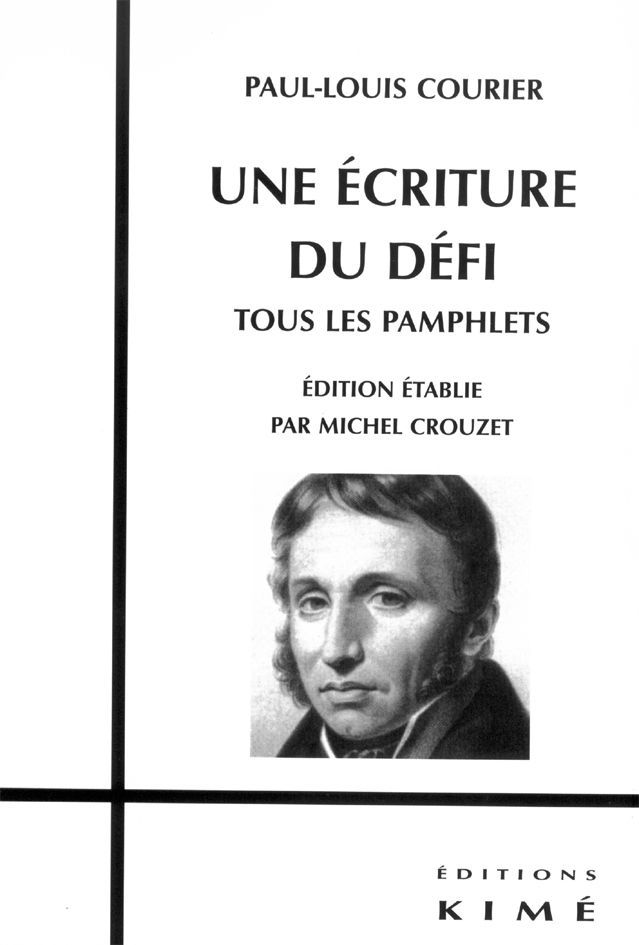 Une Ecriture du Défi