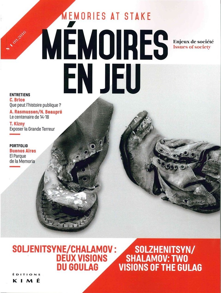 Mémoires en Jeu N°1