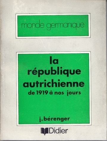 La République autrichienne de 1919 à nos jours
