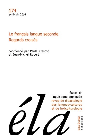 [9782252039359] Études de linguistique appliquée - N°2/2014